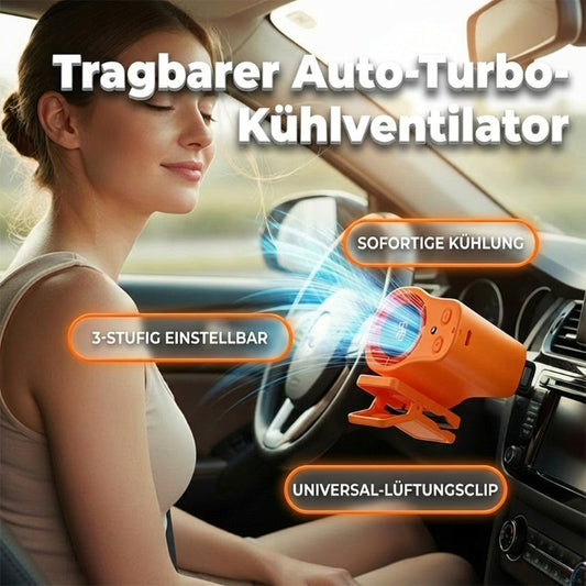 Freihändiger Ventilator mit LED-Display