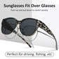 ☀️LETZTER TAG – KAUFE 1, ERHALTE 1 GRATIS😎Schützende Überzieh-Sonnenbrille für Brillenträger👓