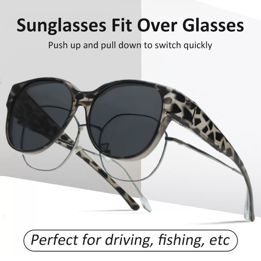 ☀️LETZTER TAG – KAUFE 1, ERHALTE 1 GRATIS😎Schützende Überzieh-Sonnenbrille für Brillenträger👓