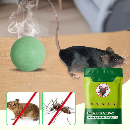 🔥⚡Leistungsstarke Nagetier- und Insektenabweisende Pillen