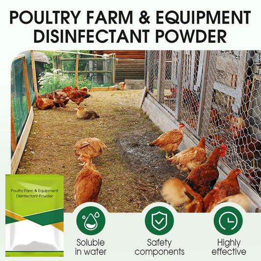 🐓100 g Desinfektionspulver für Geflügelställe & landwirtschaftliche Geräte