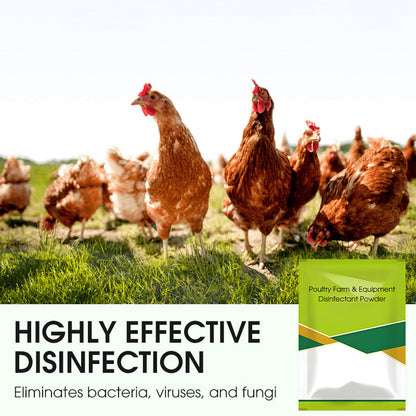 🐓100 g Desinfektionspulver für Geflügelställe & landwirtschaftliche Geräte