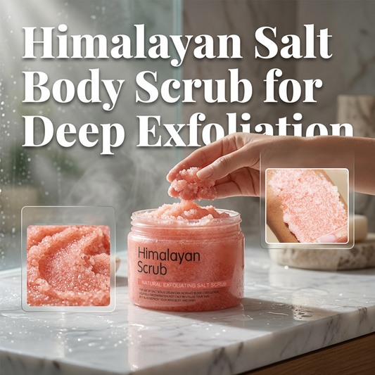 ✨🛁Himalaya-Salz-Körperpeeling für tiefe Exfoliation 🧂💆‍♀️