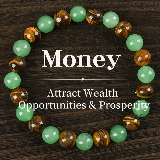 ✨ Geldanziehendes elastisches Armband 🍀💰